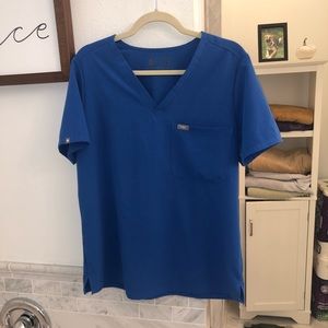 FIGS scrub set, royal blue